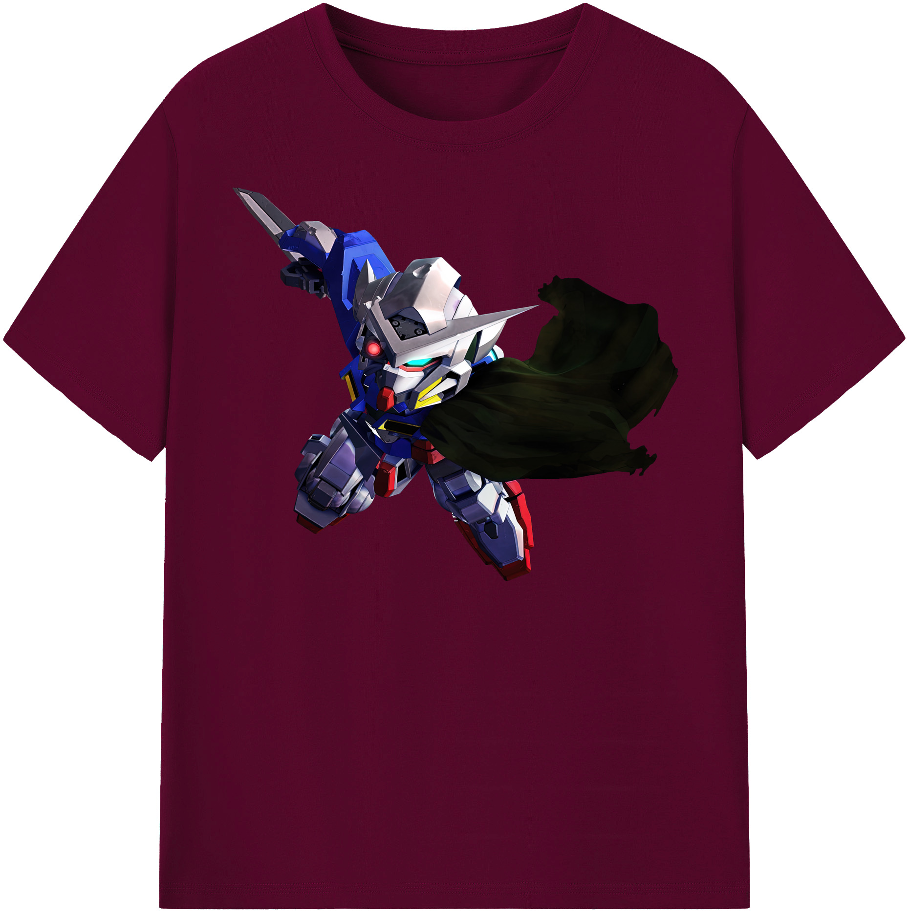（画像用） 機動戦士ガンダム Mobile Suit Gundam レディースカジュアルプリントTシャツ（綿100％）